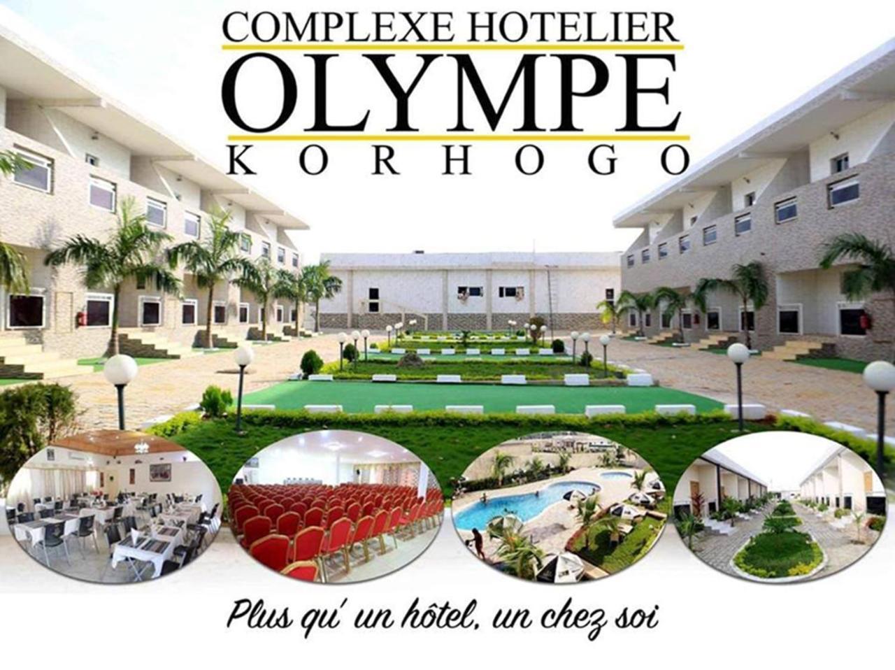 Complexe Hotelier Olympe Korhogo Bagian luar foto